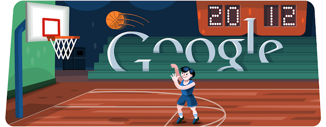 Basketball 2012 Google Doodle