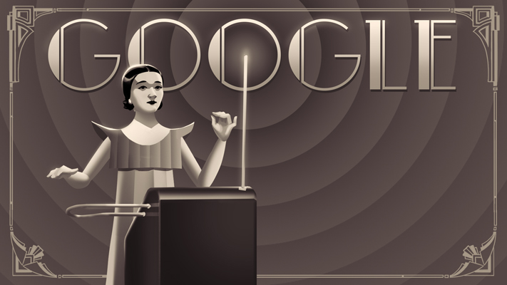 Doodle Clara Rockmore