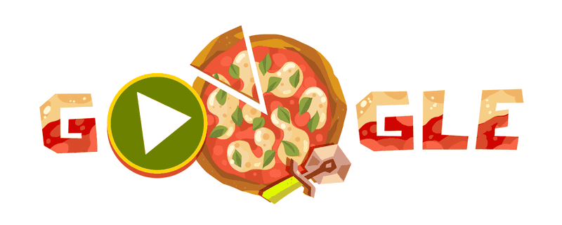 Doodle History Of Pizza
