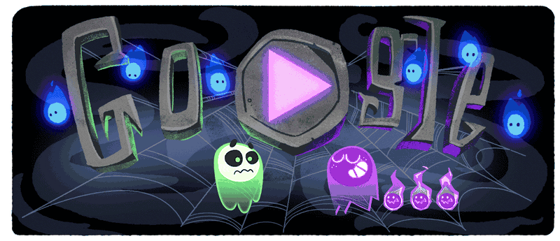 Halloween Google Doodle
