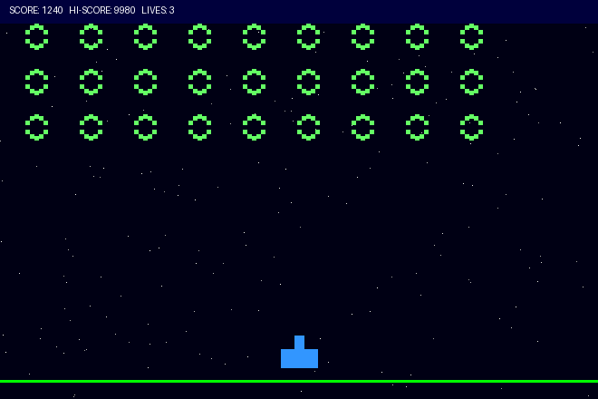 Space Invaders Google